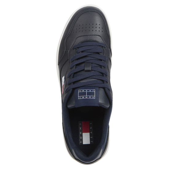 Tommy Hilfiger Leather Cupsole Fine Cleat Trainers